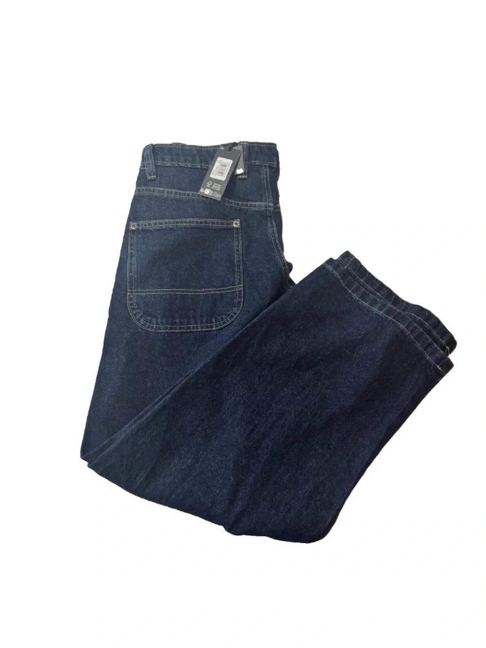 Dickies Women's Mechanic Loose Fit Jeans  Indigo Size 28